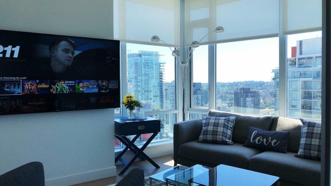 Brand New Seaview High-Rise Apartment Downtown Vancouver Exterior foto